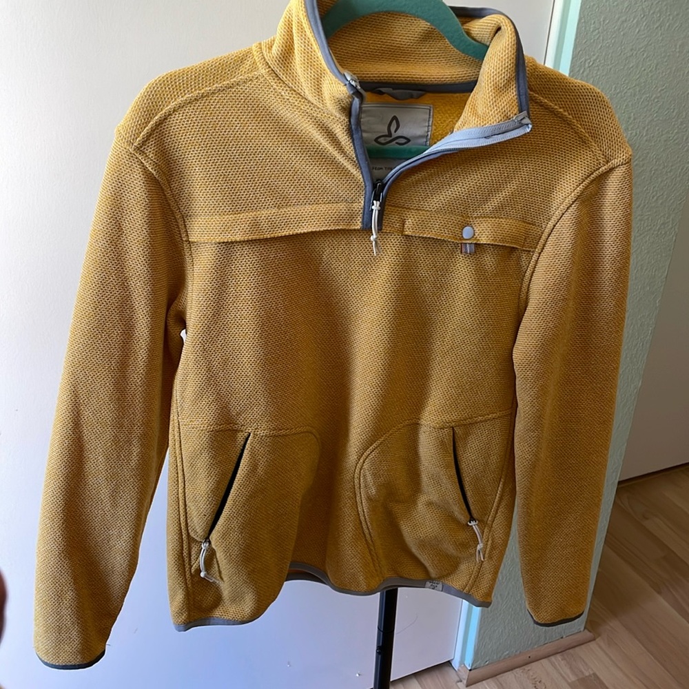 Women’s PrAna 1/4 Fleece Zip Up sz S